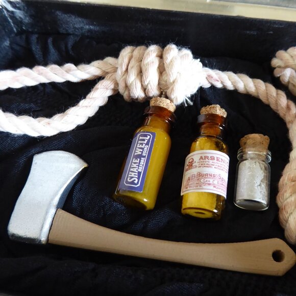 NEW OOAK 9” UNDEAD BRIDE GOTHIC HORROR DOLL PANDORA’S BOX PROP ODDITY - Picture 12 of 15